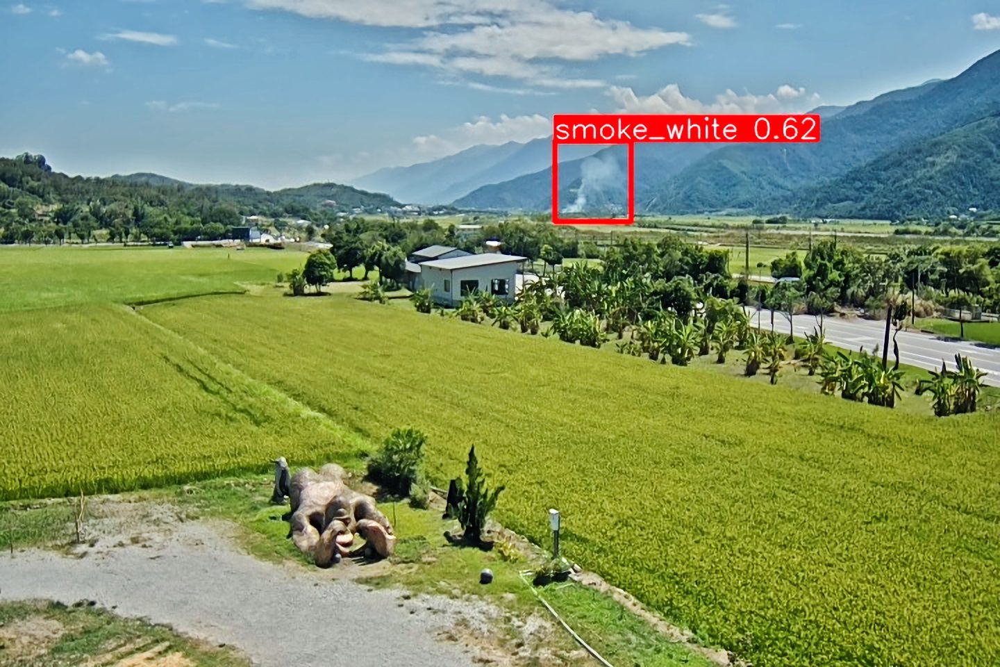 查核違規露天燃燒廢棄物　花縣府運用科技守護環境