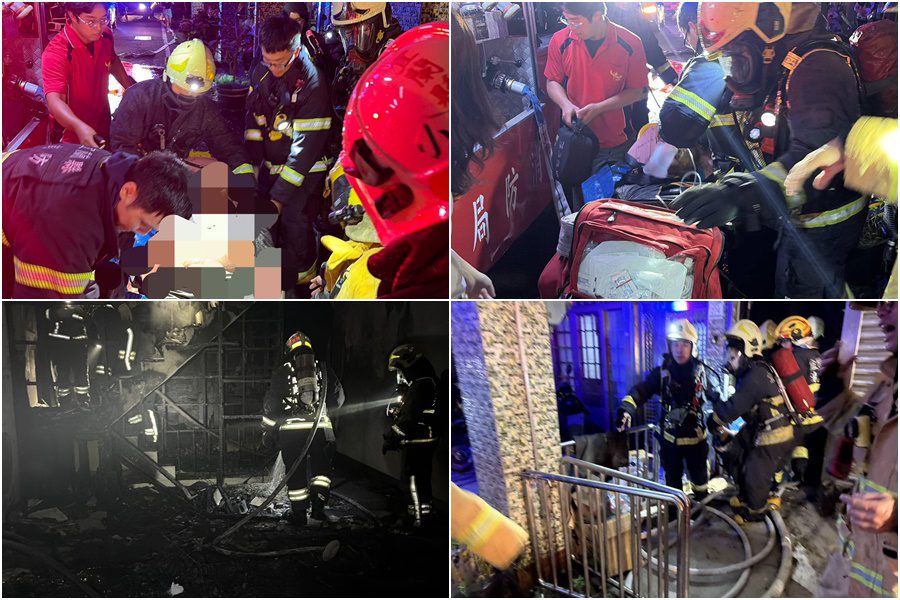 影音/冬山民宅火警 一男子二度燒燙傷獲救送醫