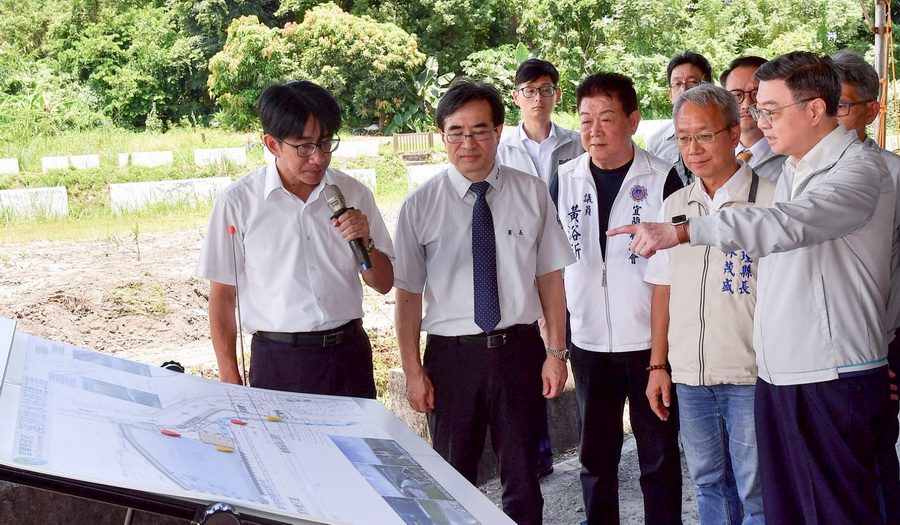 視察宜蘭溪洲抽水站工程　卓揆：117年2月完竣