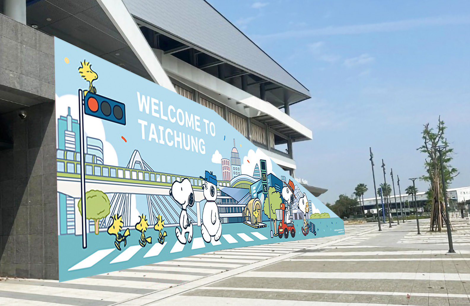 6米大史努比現身台中！水湳轉運中心8/1快閃登場  限時兩週燈光秀、市集萌翻山城