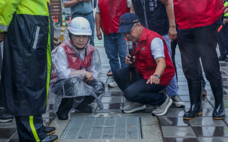 告別台灣大道「漂漂河」！巴威颱風進逼  沙鹿兩大淹水熱點挺過豪雨測試