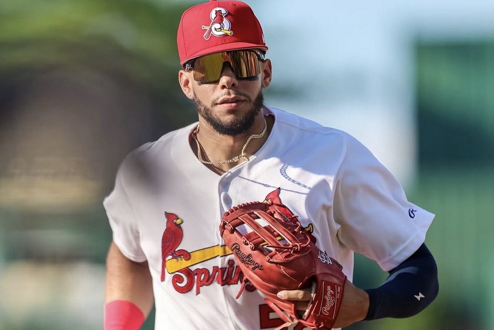 影/《MLB》紅雀超狂新秀重砲Joshua Báez 生涯初登板前三席狂炸三響砲!