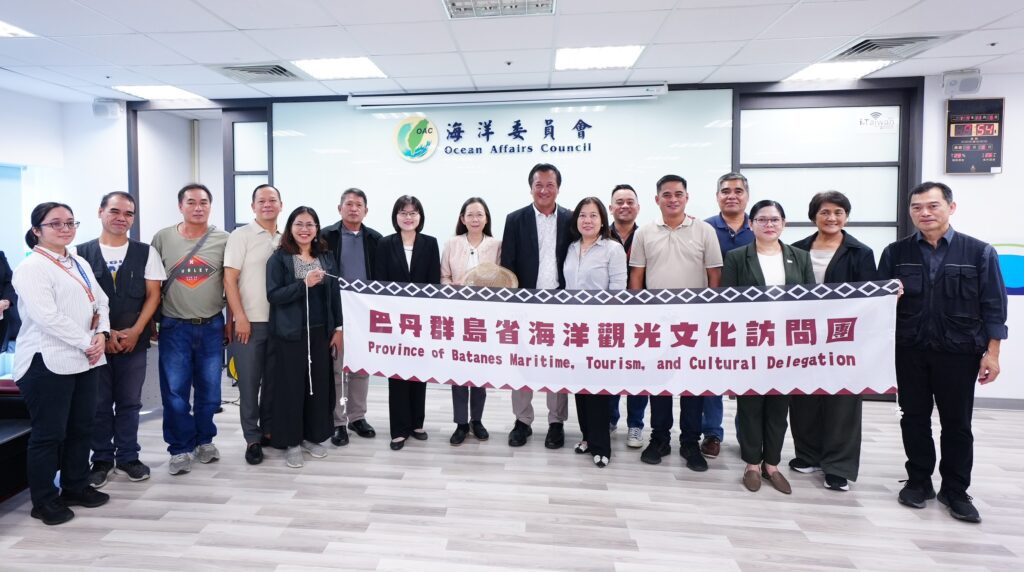 菲律賓巴丹群島代表團拜會海洋委員會　以人文繪出新航路開啟臺菲友好新里程