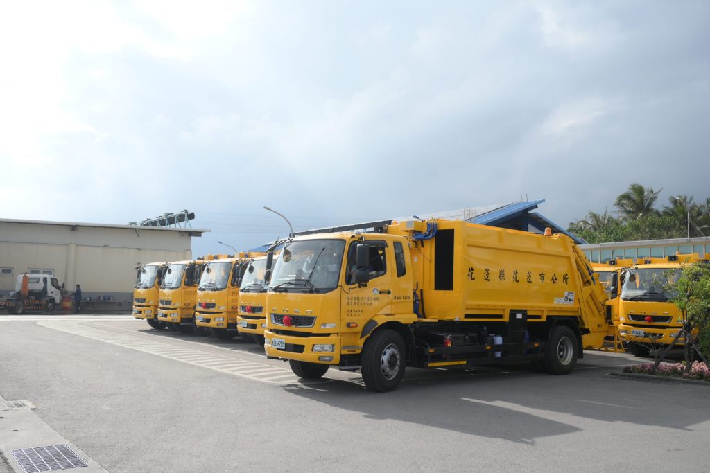 花蓮市清潔隊新年新氣象 魏嘉彥鼓舞清潔人員士氣