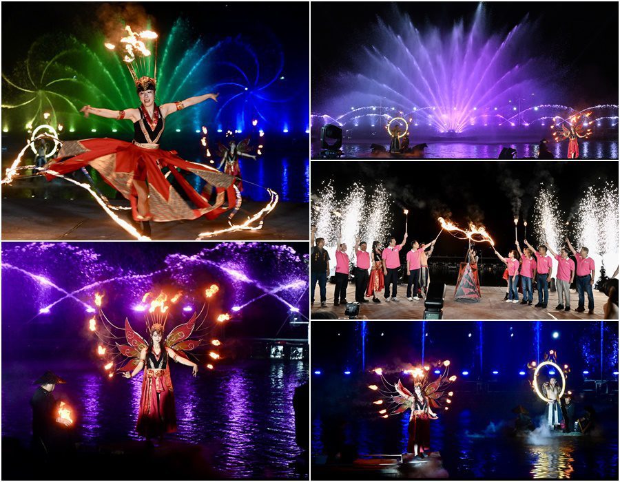 2025宜蘭情人節星光鵲橋亮燈　龍潭湖水岸超浪漫