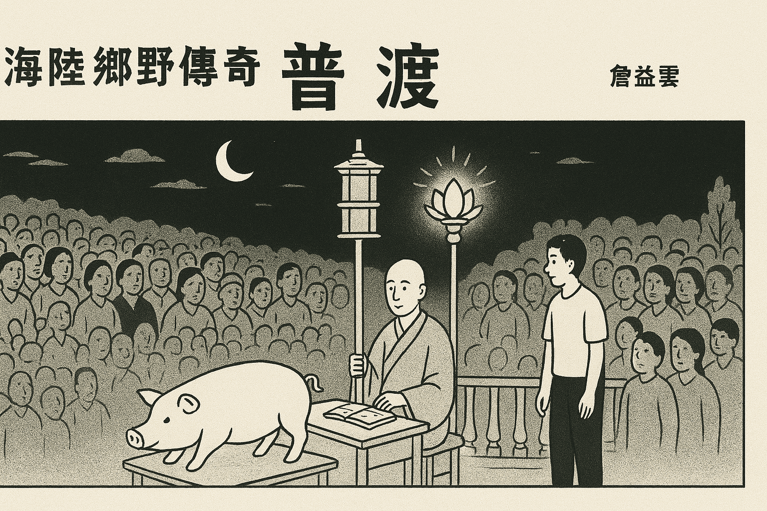 【客語文章】《海陸鄉野傳奇》 篇名：普渡   作者：詹益雲