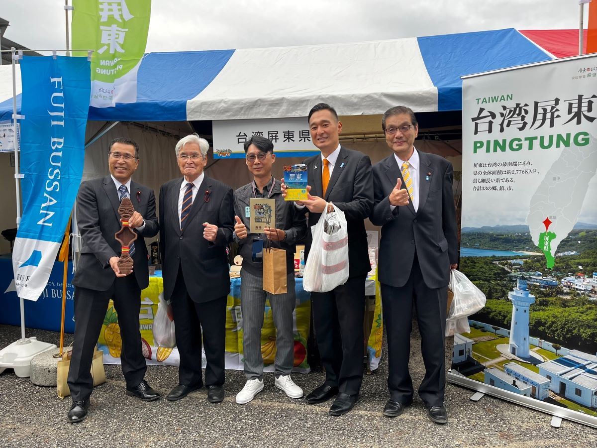 屏東首度應邀參加日本靜岡清水港鮪魚祭　開啟台日鮪魚文化交流新契機