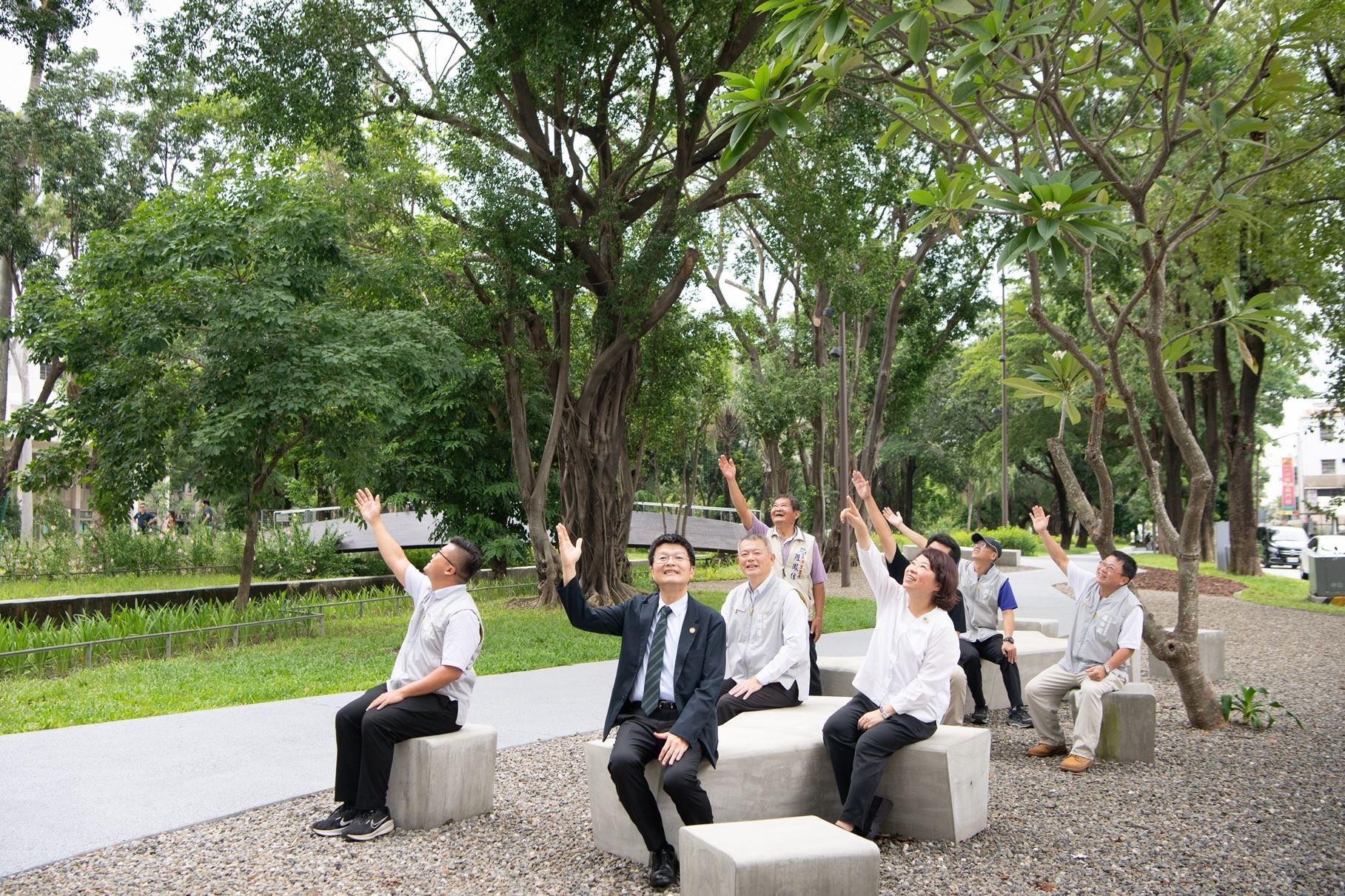 嘉市打卡亮點再+1　民生公園融合嘉大校園交織出「道將圳水綠廊道」