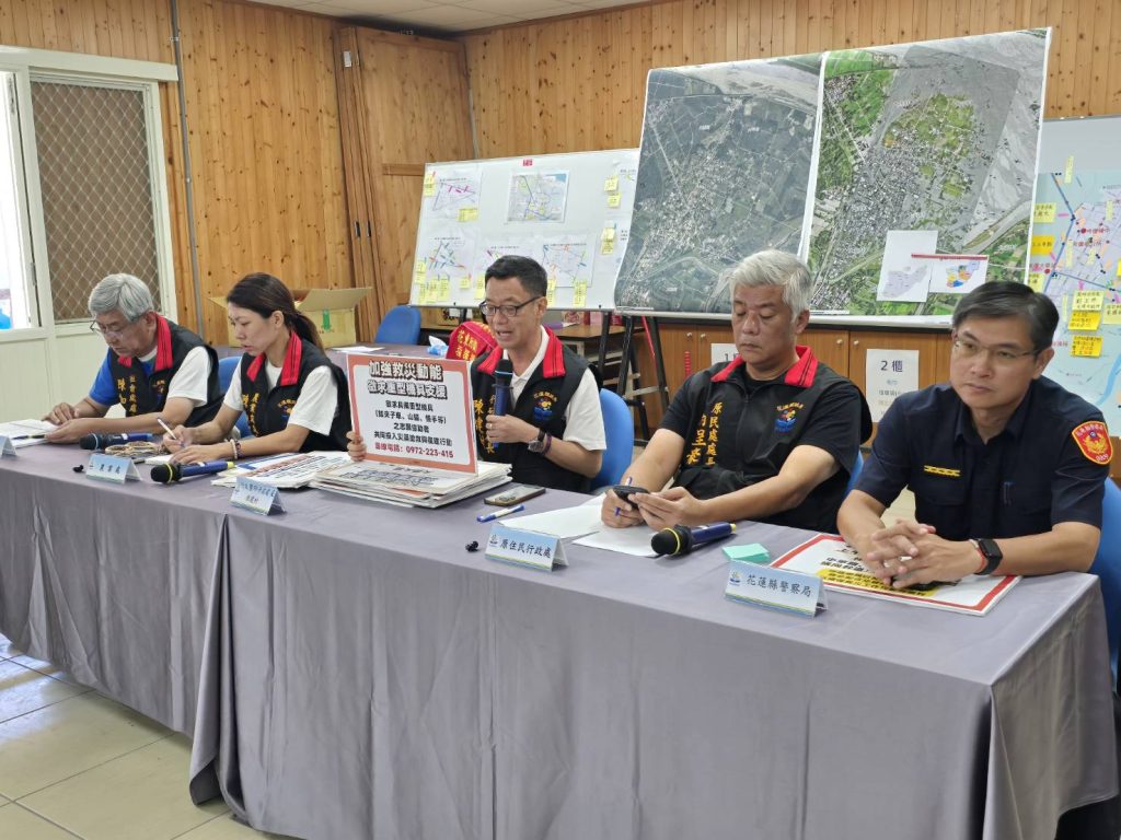 花縣府說明救災進度 明起發放5萬慰問金