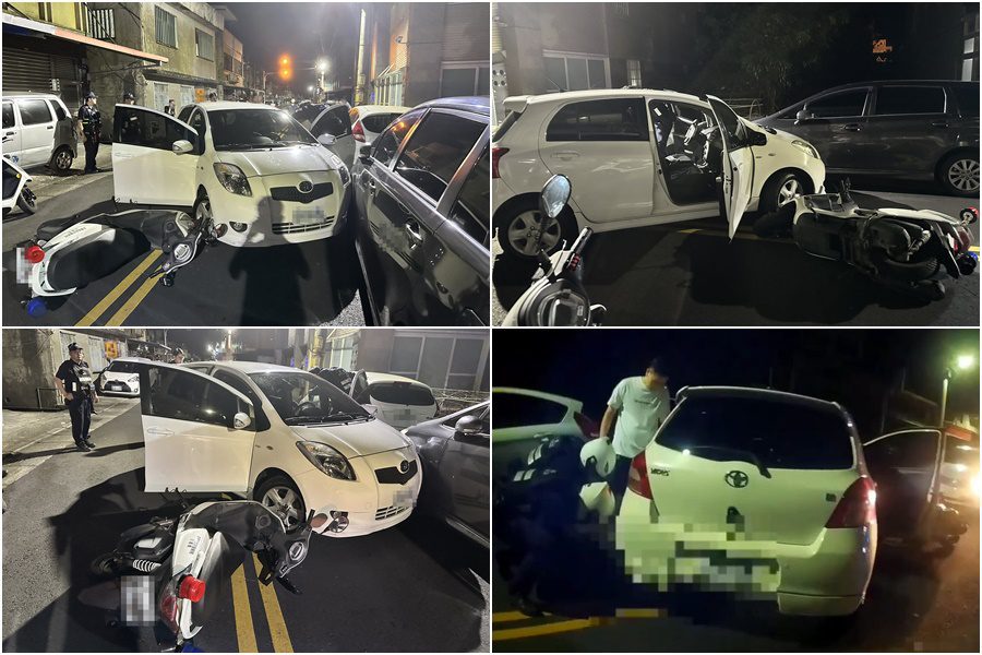 鑰匙未拔車子遭竊 羅警圍捕！竊賊撞毀警車被逮