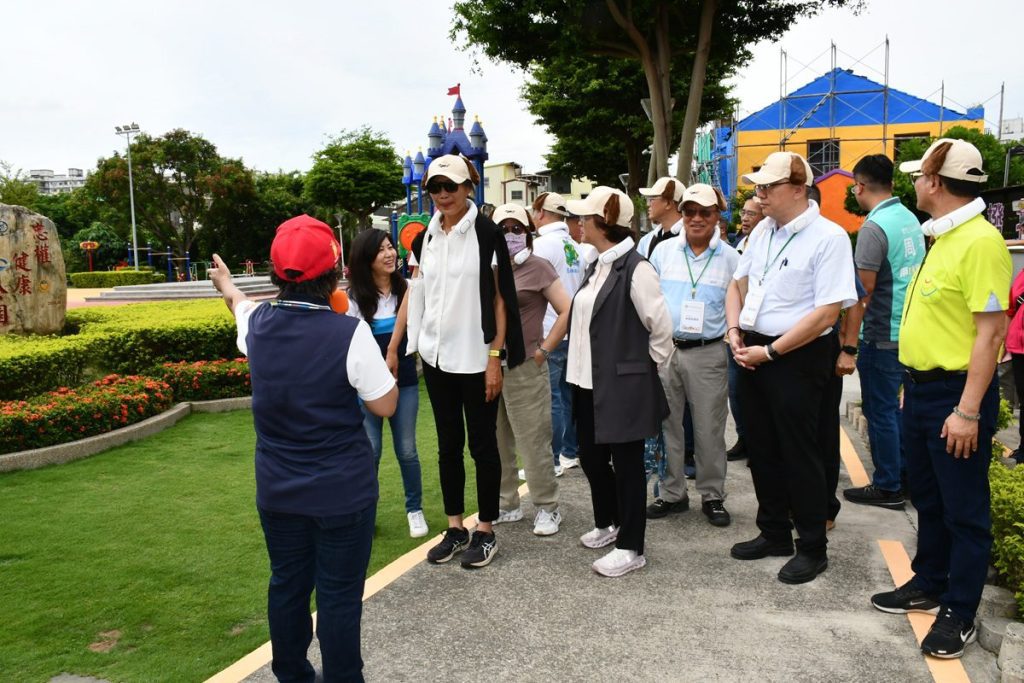 彰化市忠權社區代表彰化縣  接受金卓越社區選拔-銀卓越組評選