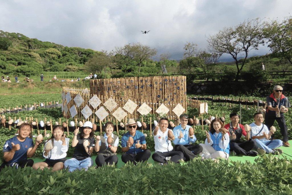 影音/藝術落地農村甘藷田     體驗農作樂趣與在地市集