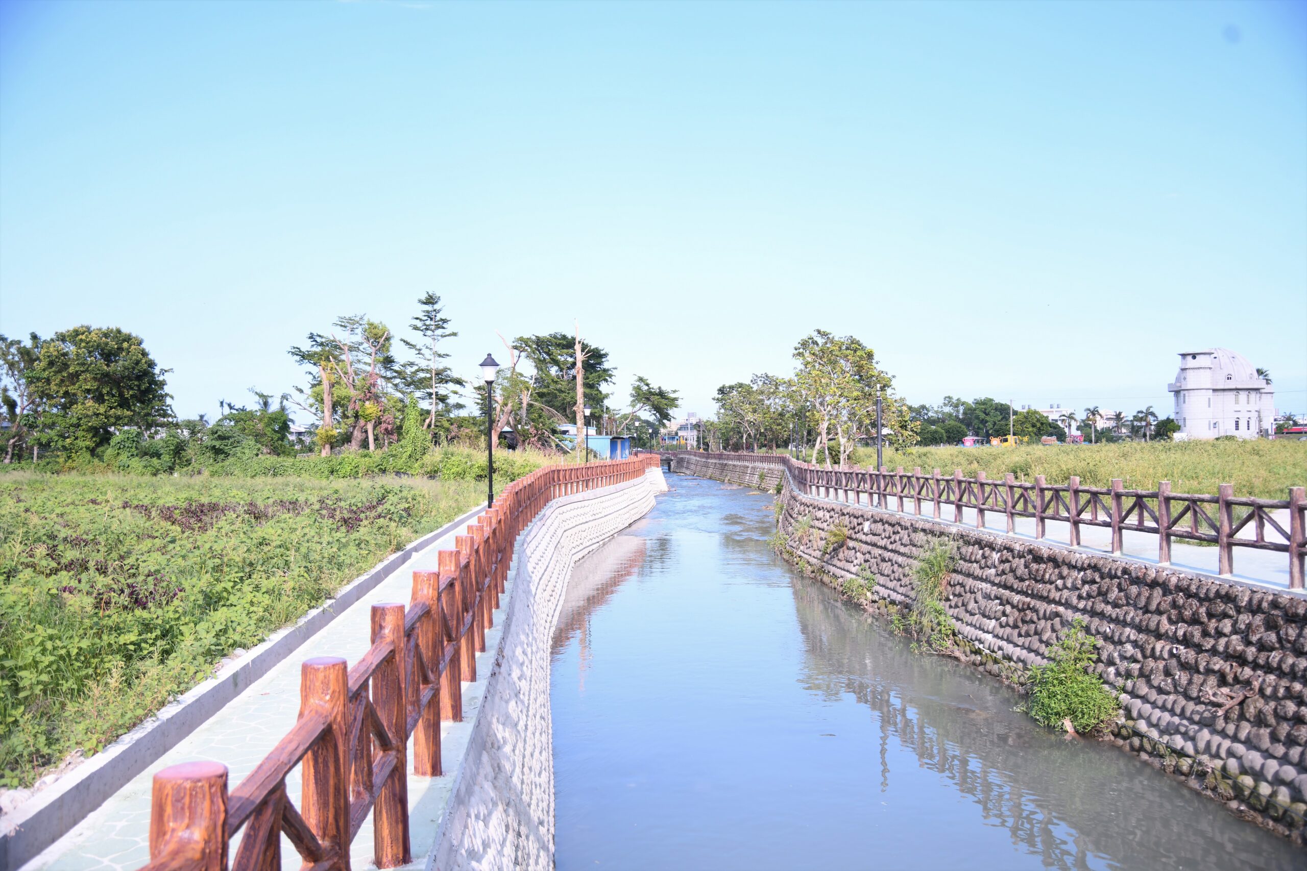 吉安中園排水護岸全面升級 徐榛蔚：防護與景觀並重