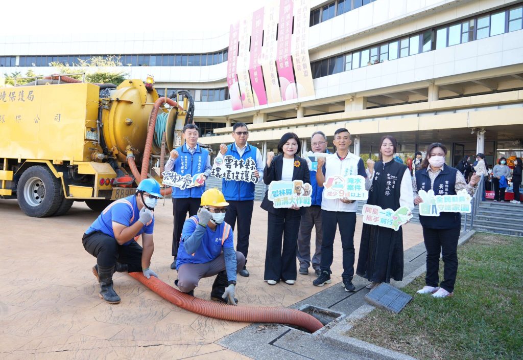 雲林水溝清淤3.56萬噸、1211公里　強化排水韌性邁向零淹水永續家園