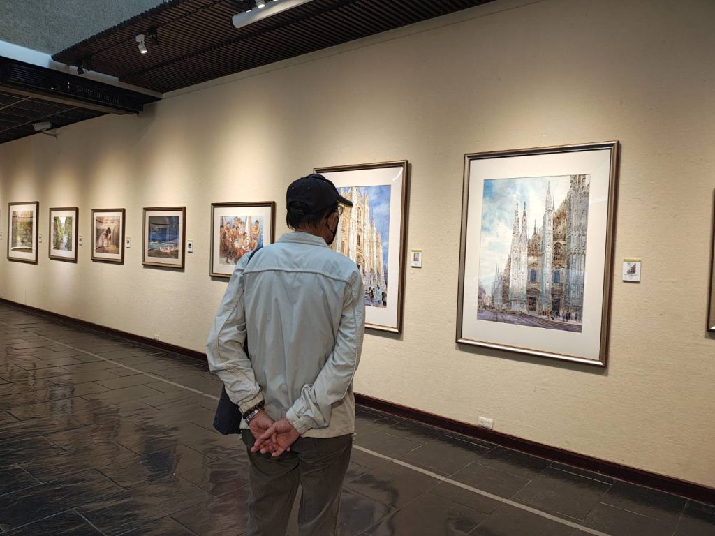 2025郭宗正水彩創作展 14日在台南市文化中心展開