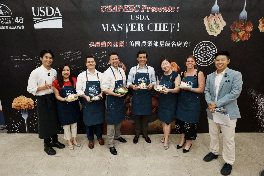 美國農業部次長訪台   推廣美國雞肉   中西合璧刈包體驗展現台美飲食交流