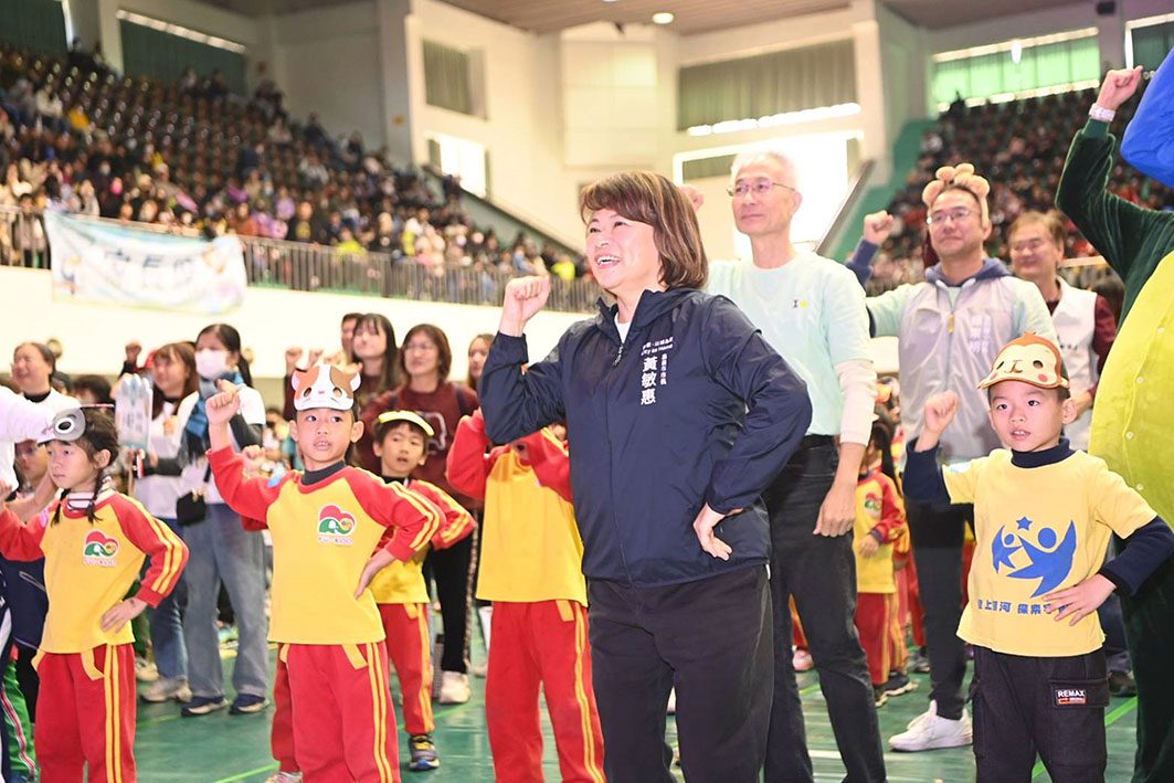 114年嘉義市幼兒運動嘉年華　從小培養正向團隊合作觀念