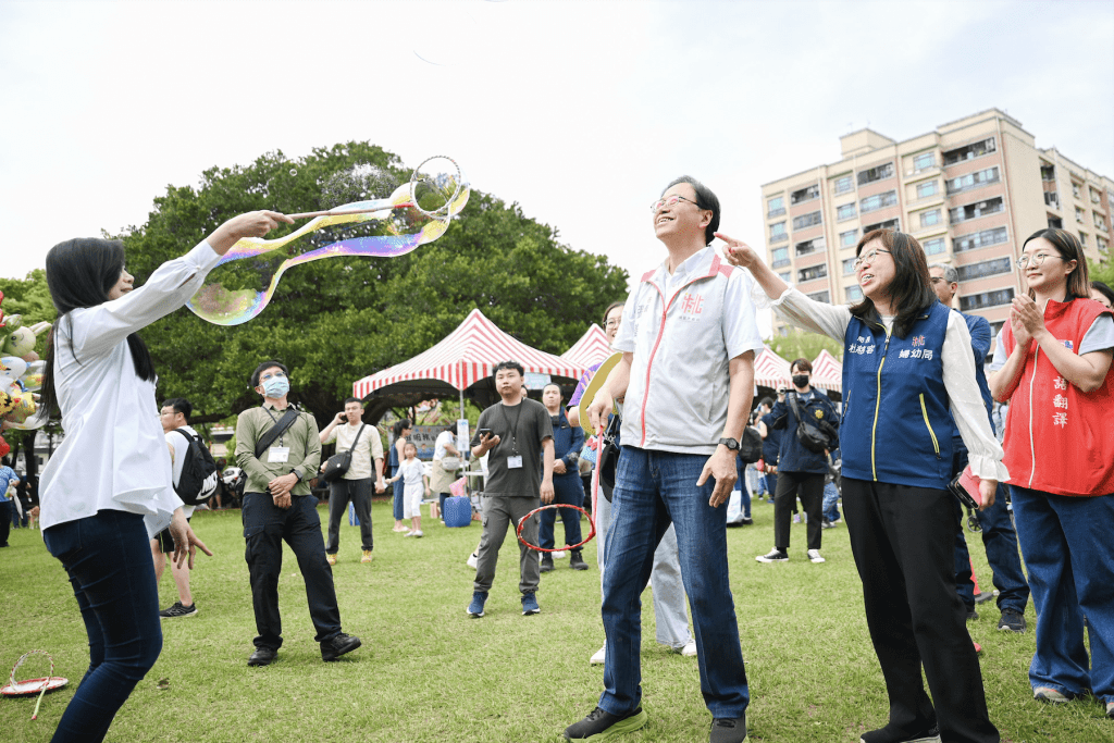 猿林遊戲區搶先看     桃園「桃氣雙響泡」親子館聯合活動熱鬧登場