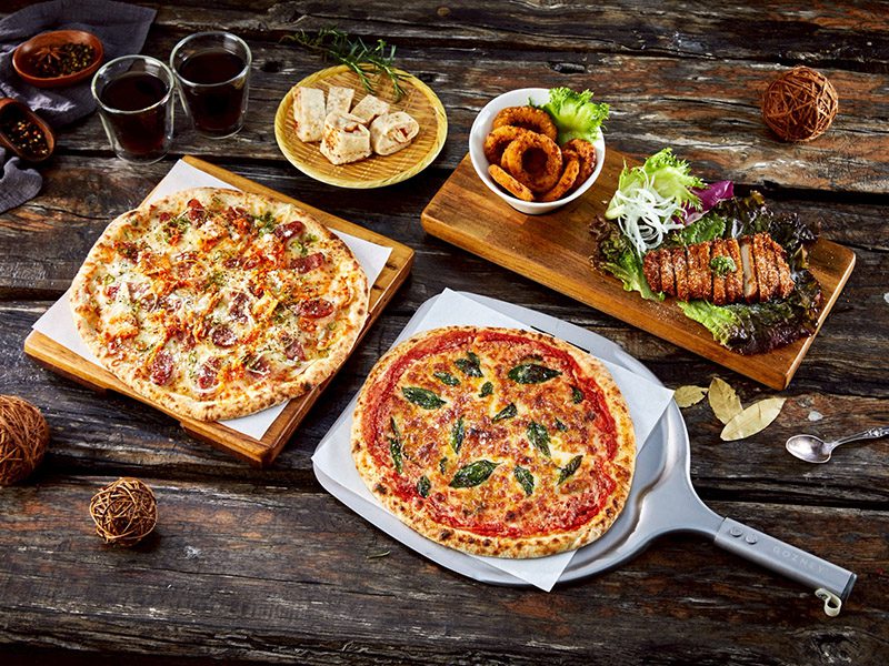 員林｜浪漫指數100分的庭園風格餐廳 窯燒手作創意披薩超讚