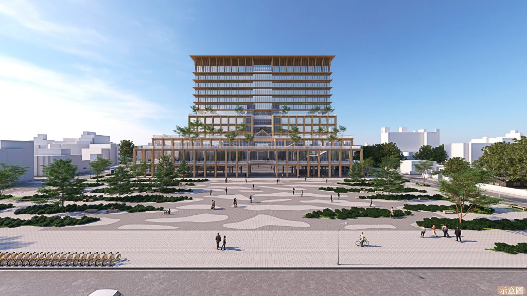 嘉義市民中心北棟大樓統包工程順利決標　打造市政服務與城市美學新地標