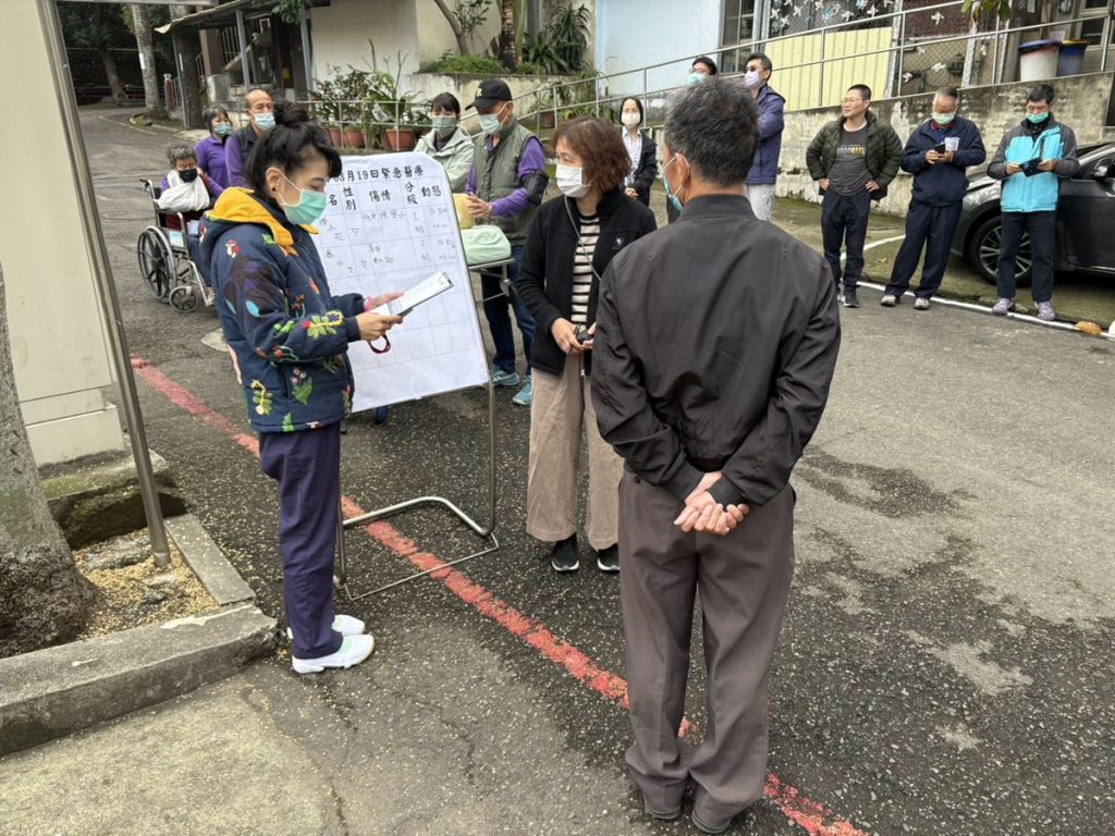 展現高效專業的救援能力  彰化榮家組臨時急救站守護生命