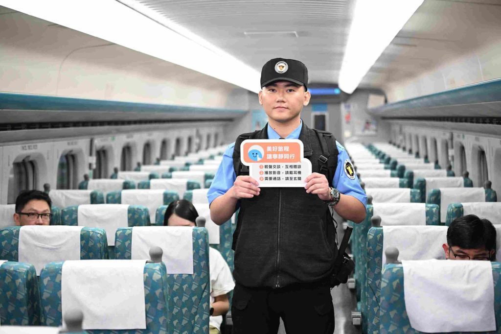 高鐵推車廂寧靜文化 加強宣導3C用耳機、玄關講手機
