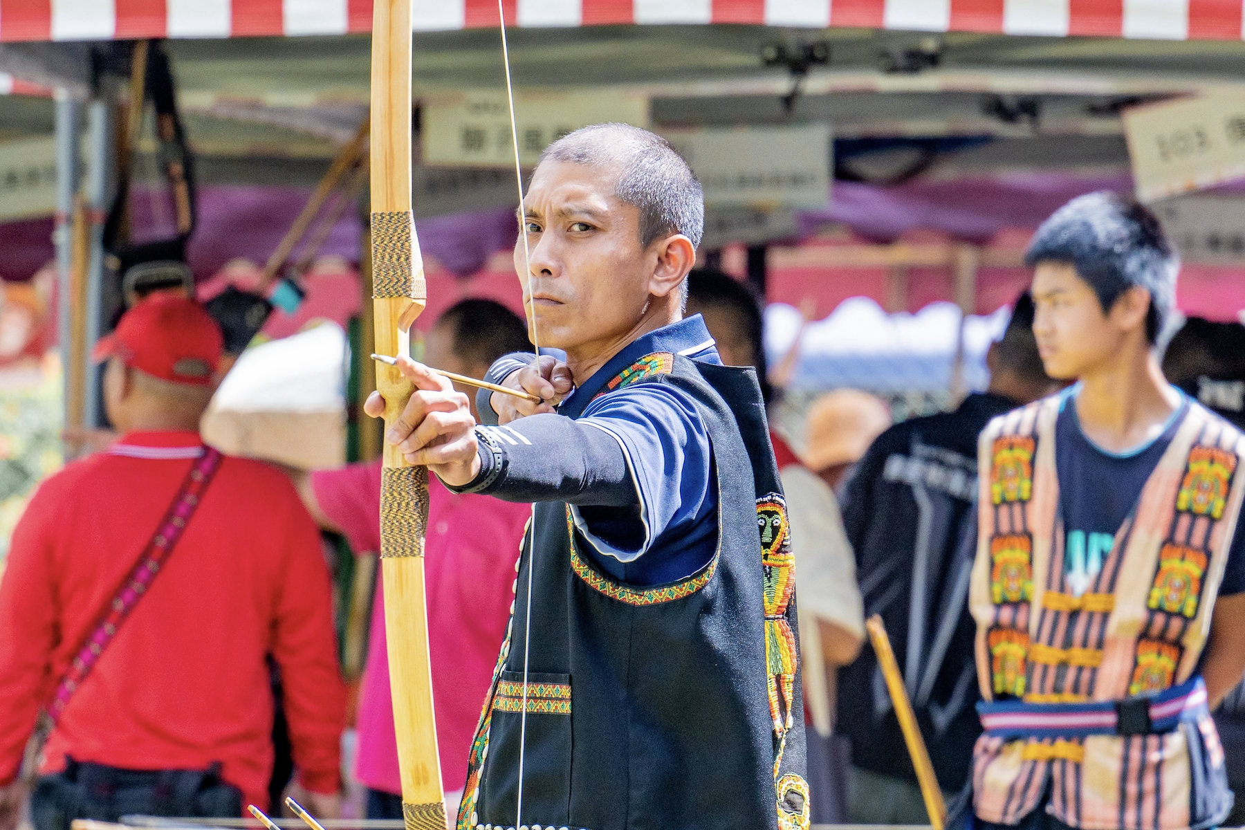 誰是神射手!?　原民運桃園市長盃射箭錦標賽開射　全台369好手同場競技