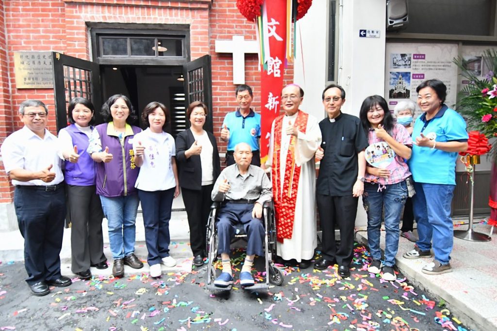 影音/彰縣歷史建築再現風華  埔心羅厝天主堂文物館修復竣工啟用