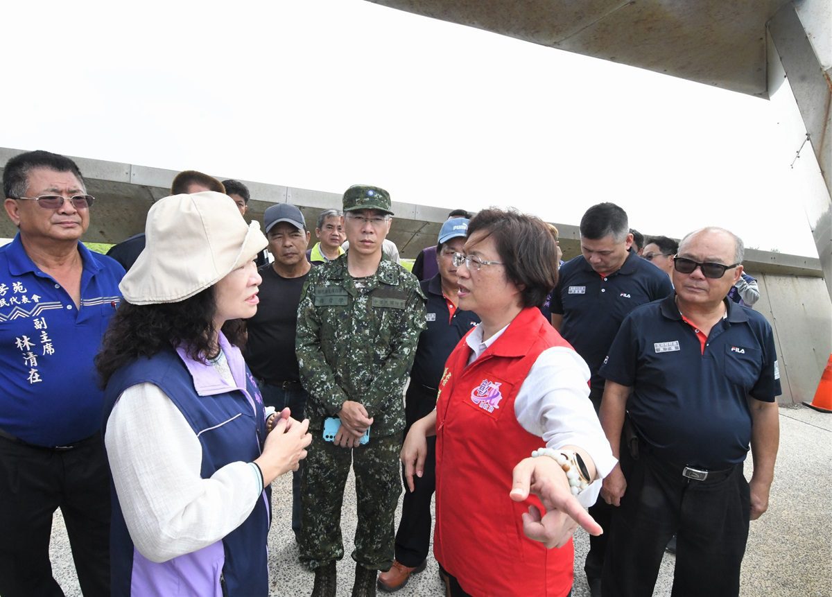 山陀兒強颱可能帶來強風豪雨　王惠美視察淹水地區及抽水站整備