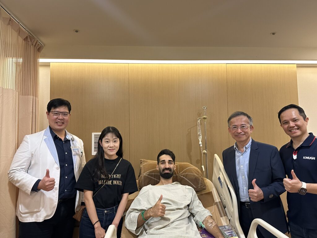 高醫以專業守護在地球隊運動員TPVL元年阿巴西膝傷　高醫團隊啟動綠色通道展現醫療公益力