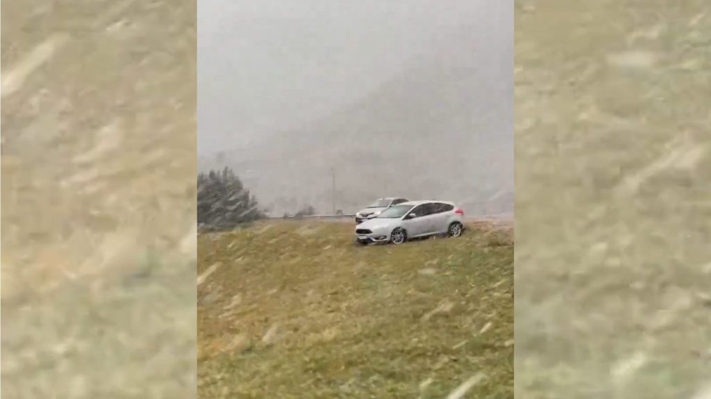 影音/布宜諾斯艾利斯罕見降雪 上次降雪是18年前