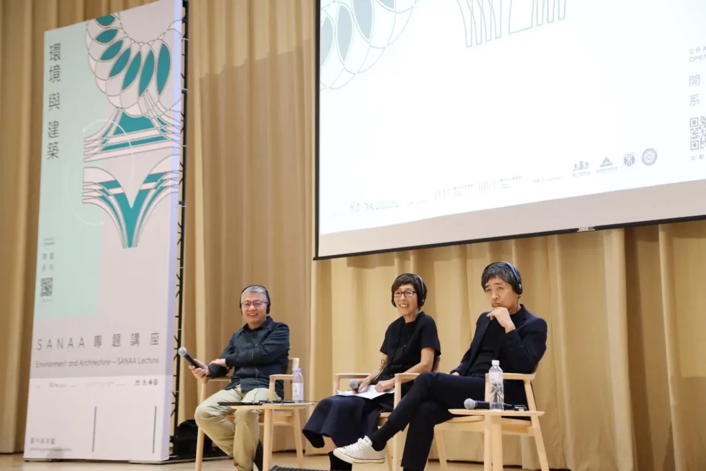 綠美圖建築之美再掀熱潮  妹島和世、西澤立衛親臨分享設計哲學