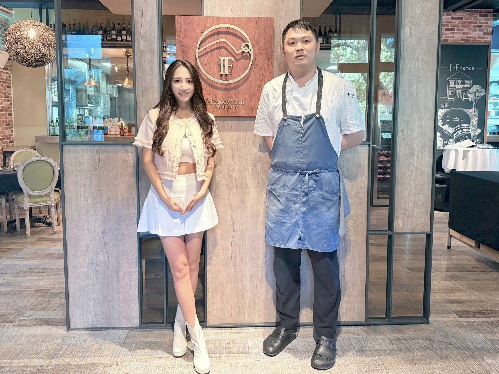 林采緹也慕名朝聖！走進歷史建築「宜蘭愛法餐廳」當東方樂章遇見法式饗宴