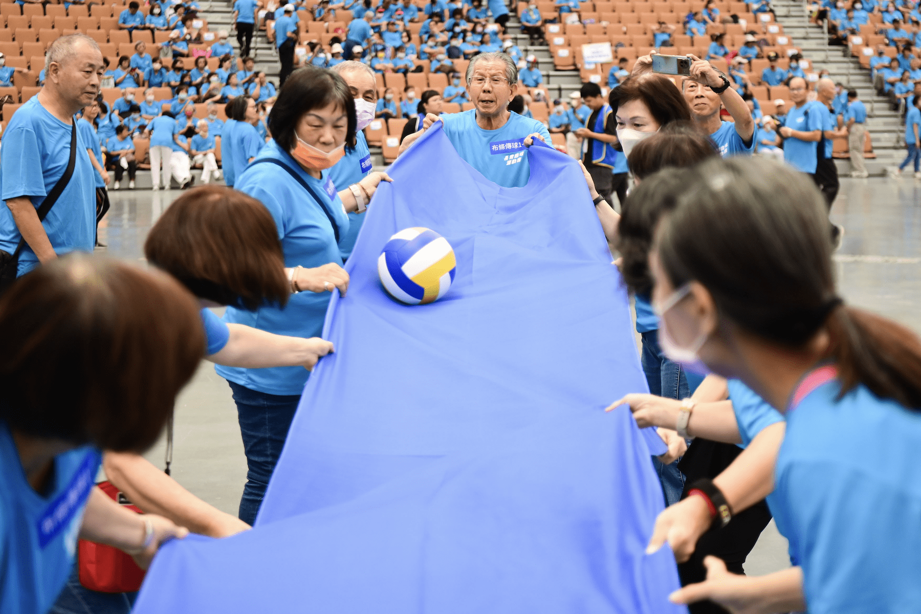 桃園長青運動會創新高     張善政勉勵長者動起來