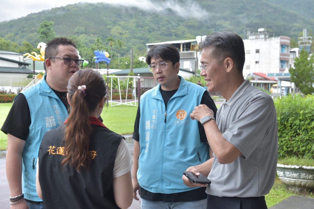 馬太鞍溪堰塞湖重創光復鄉  花蓮市公所馳援災區送暖