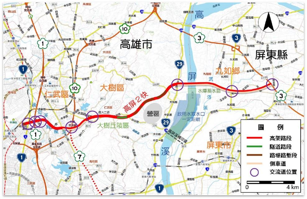 9月22日行政院核定通過    高屏2快建設計畫屏東端先動土