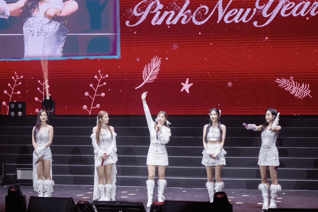 Apink 14週年台北獻唱     滿滿經典歌與PANDA共度粉紅新年