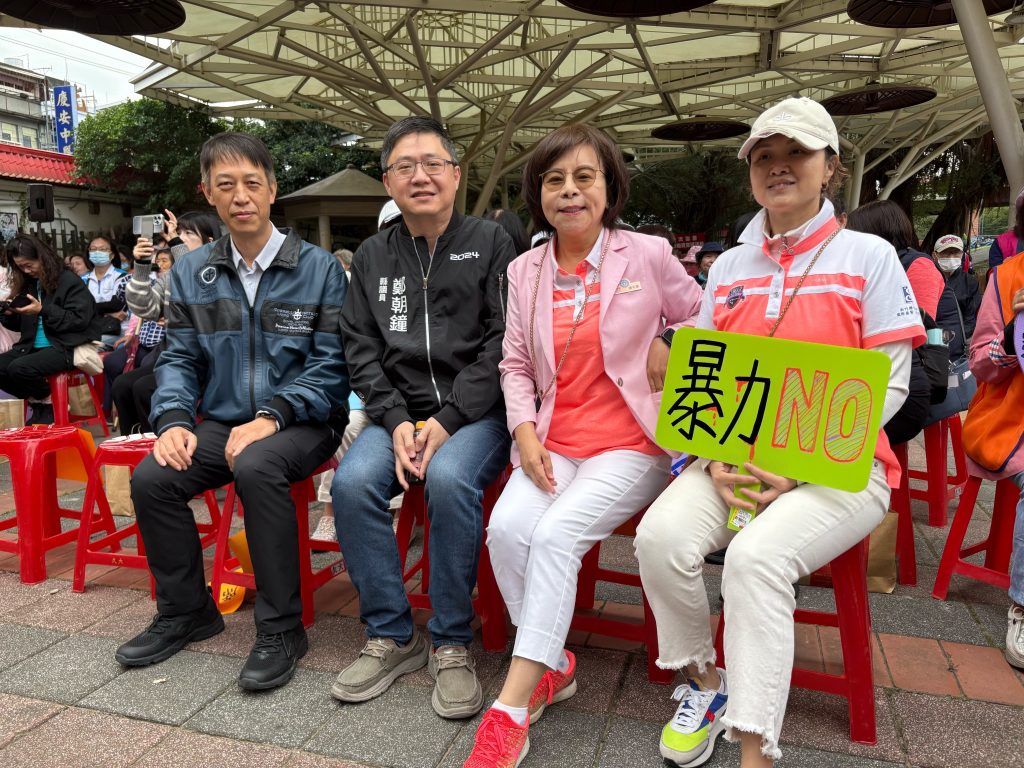 國際蘭馨交流協會反家暴大遊行  場面熱鬧溫馨