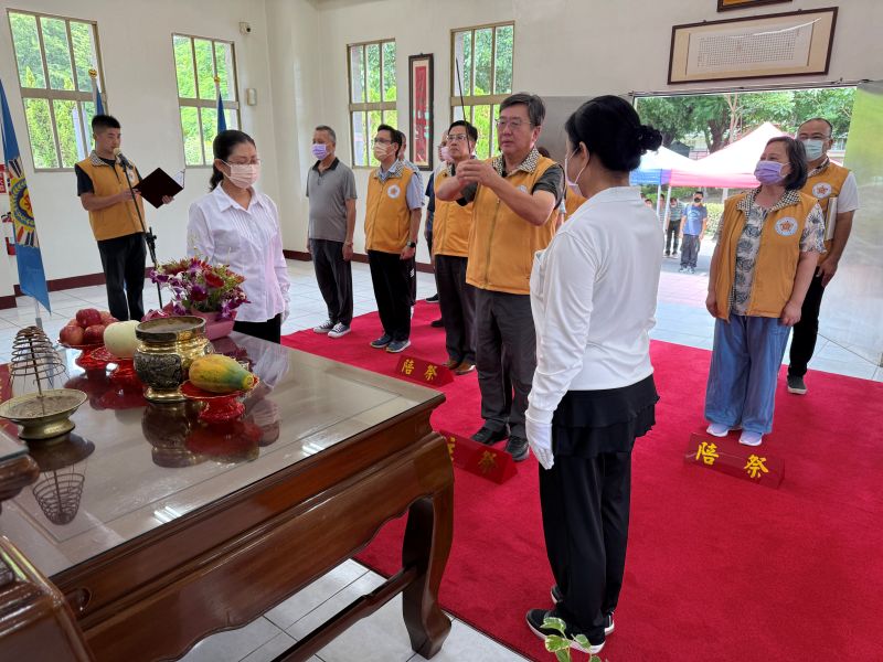 高雄榮家中元祭祀祈求安康　感恩榮民前輩貢獻