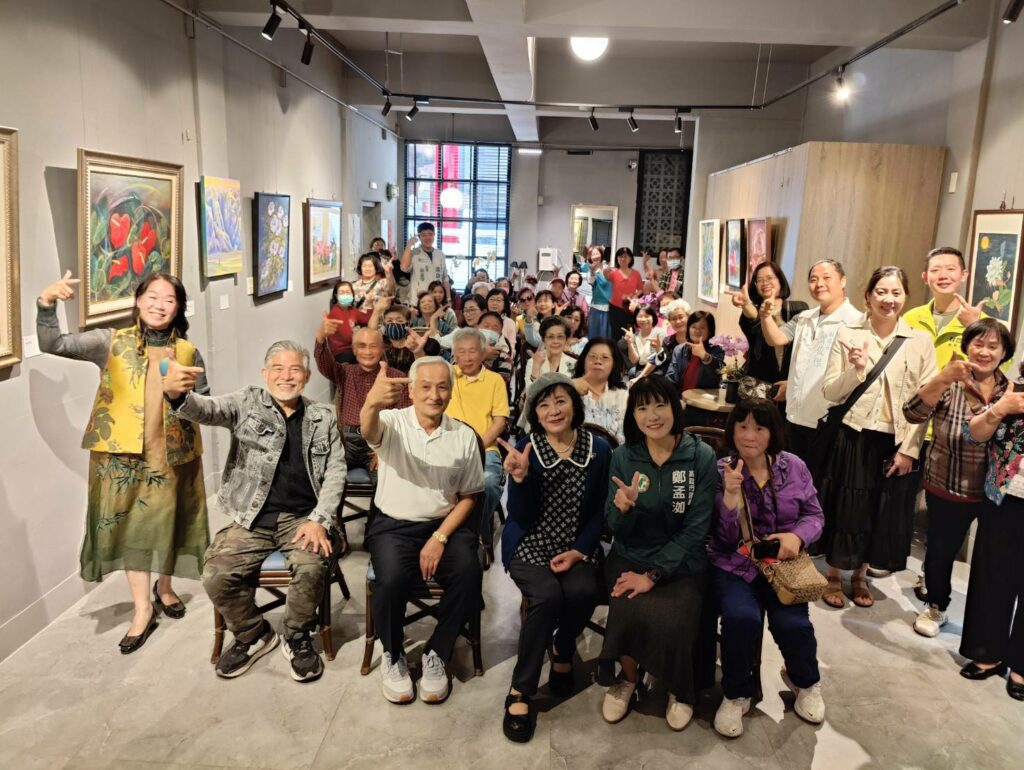 2025高雄市七賢膠彩藝術研究會　會員聯展於3/22舉辦開幕茶會
