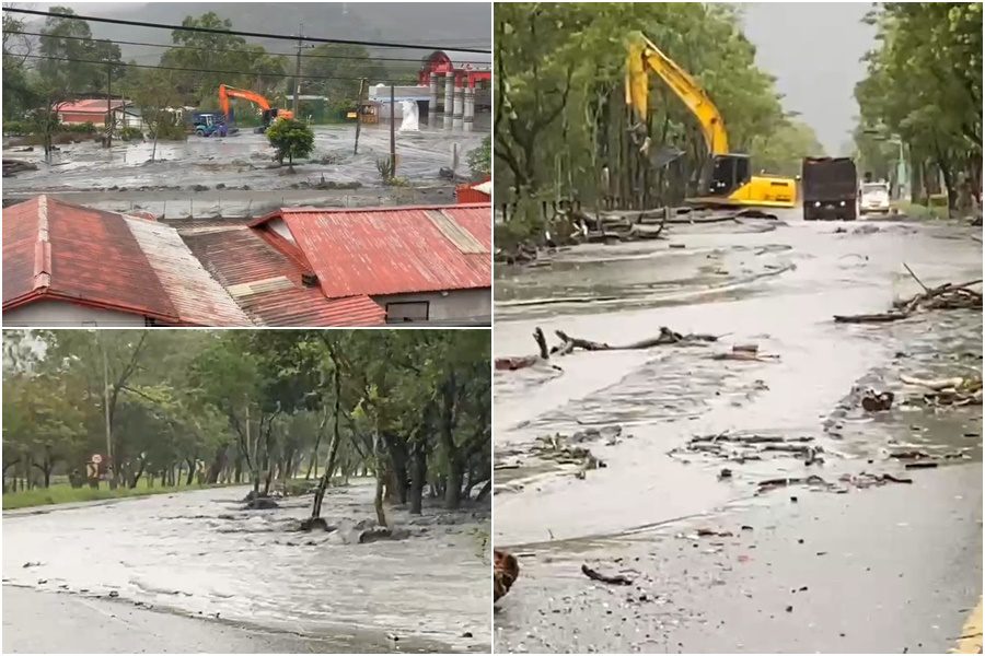影音/鳳凰未到雨先到 泥流肆虐明利村