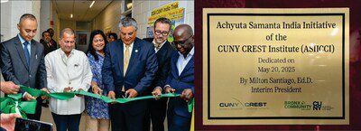 歷史首次：美國 CUNY 大學成立「Achyuta Samanta India Initiative」研究所