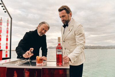 康城影展星光璀璨：Campari 盛會隆重呈獻 Mads Mikkelsen 獨創變奏 Negroni