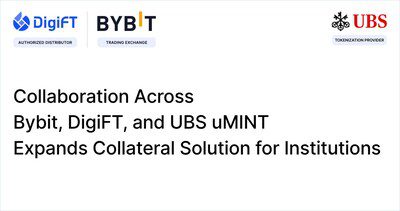 Bybit、DigiFT與UBS uMINT合作，拓展機構抵押品解決方案