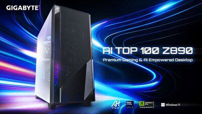 技嘉 AI TOP 100 Z890 地端全方位解決方案正式上市，打造極致遊戲與 AI 運算體驗