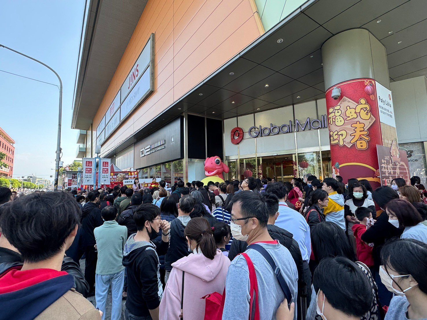 Global Mall屏東市初一湧人潮　春節祭三大走春攻略