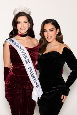 HUDA BEAUTY 攜手巴勒斯坦環球小姐 NADEEN AYOUB，成為其參與環球小姐競選的官方贊助商