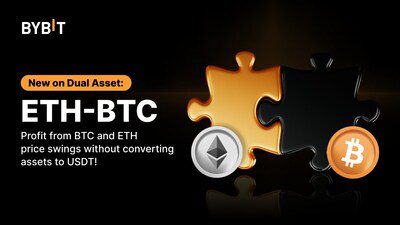 Bybit推出ETH-BTC雙資產產品，助力加密貨幣交易