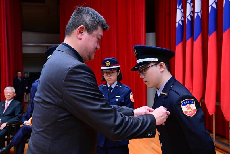 中央警察大學慶祝88週年 校慶頒獎激勵治安幹部新世代