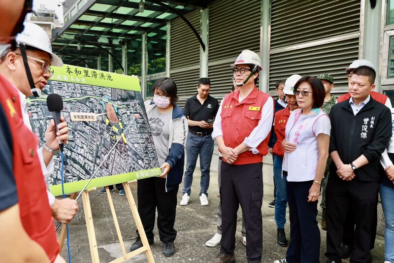 陳其邁視察防颱準備 強調嚴密戒備因應颱風山陀兒來襲